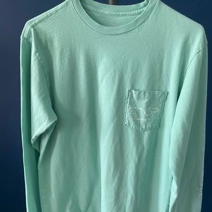 Vineyard Vines Seafoam Green Men’s Logo T-Shirt